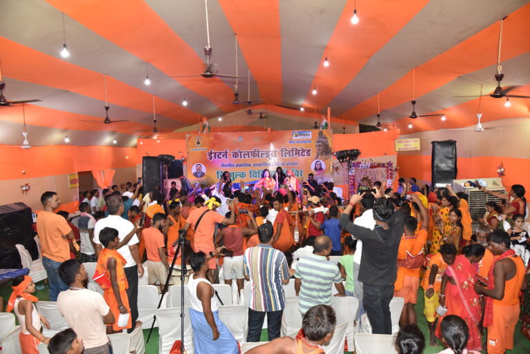 Swasthya Seva Shivir for Kanwariyas | Eastern Coalfield Limited 2023-24