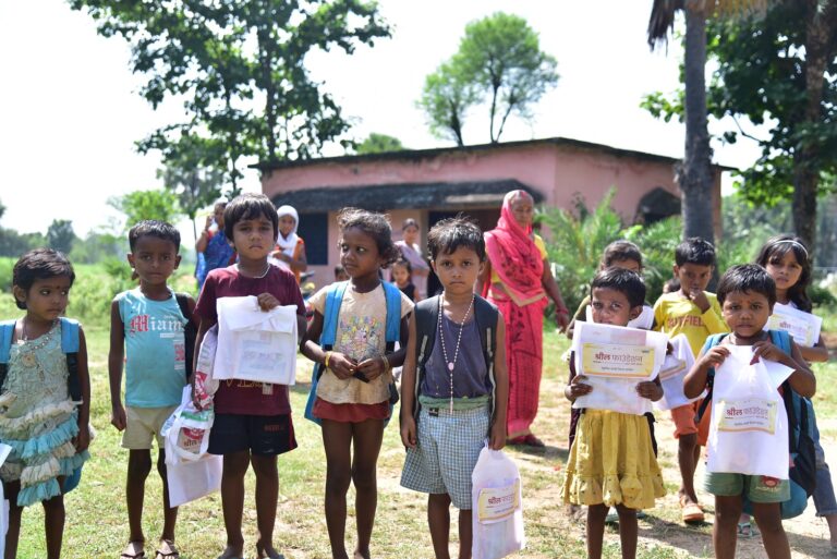 Shreel Shiksha Project – Educational Kit Distribution for Anganwadi Children, Siktiya, Godda